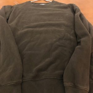 Columbia Washed Brown Crewneck Sweatshirt